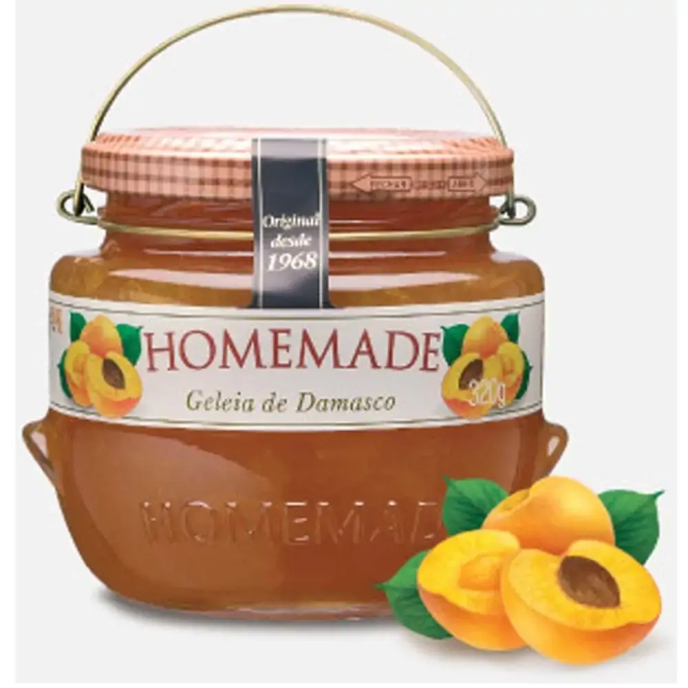 Geleia Homemade Premium 320gr Damasco