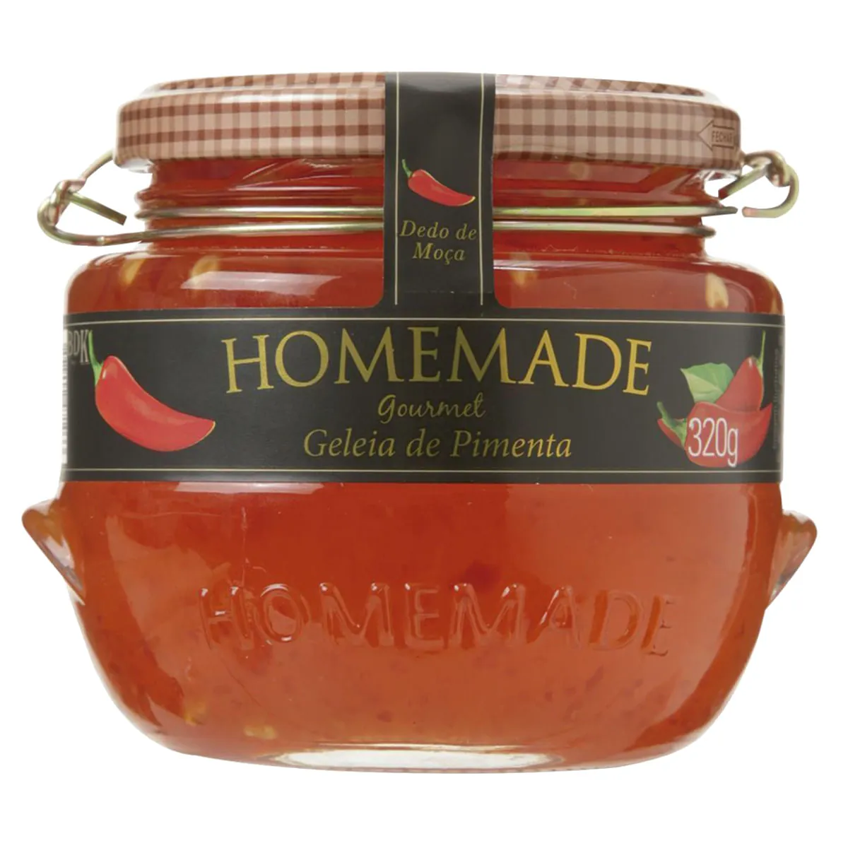 Geleia Homemade Gourmet 320gr Pim Vermelha