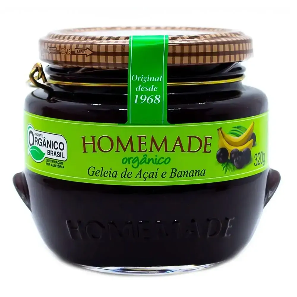 Geleia De Açai E Banana 320g Homemade