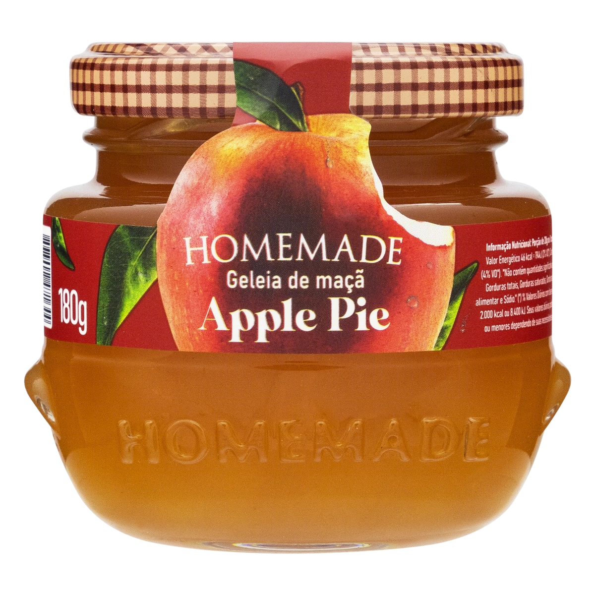 Geleia Maçã Homemade Vidro 180g
