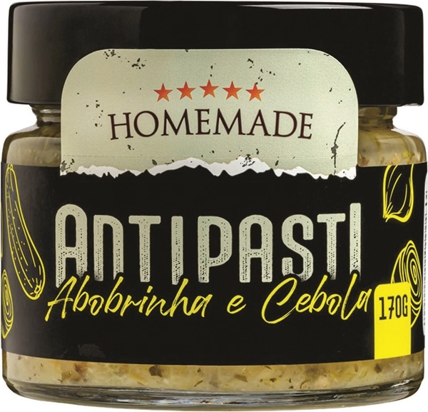 Antipasti De Abobrinha E Cebola Homemade 170g