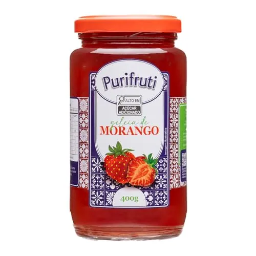 Geleia Purifrut Turma Da Monica Morango 400g