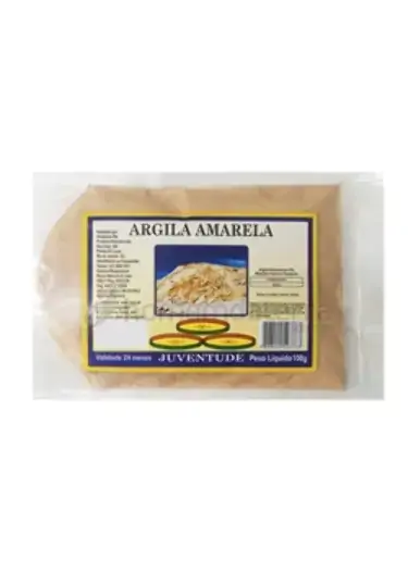 Argila Amarela Em Pó Amazonas Rio 100g