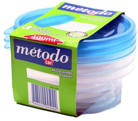 Potes Plast Metodolar C/3 Rf 502