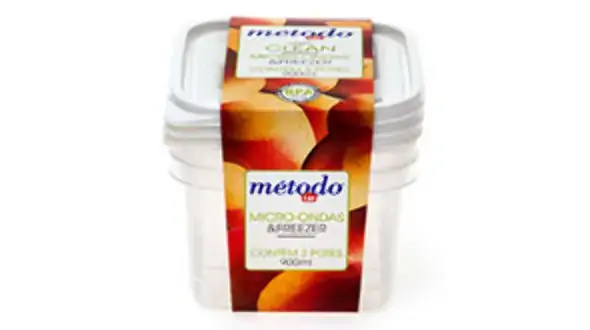 Pote Plast Metodo C/3unidade C/ Tmp Bca
