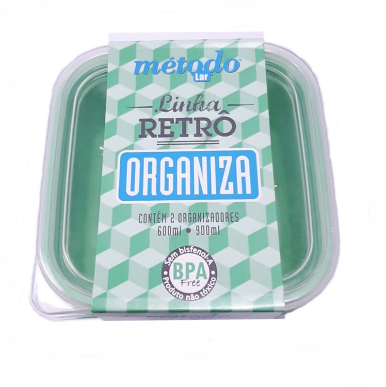 Conj.metodo Retro Azul 600ml/900ml