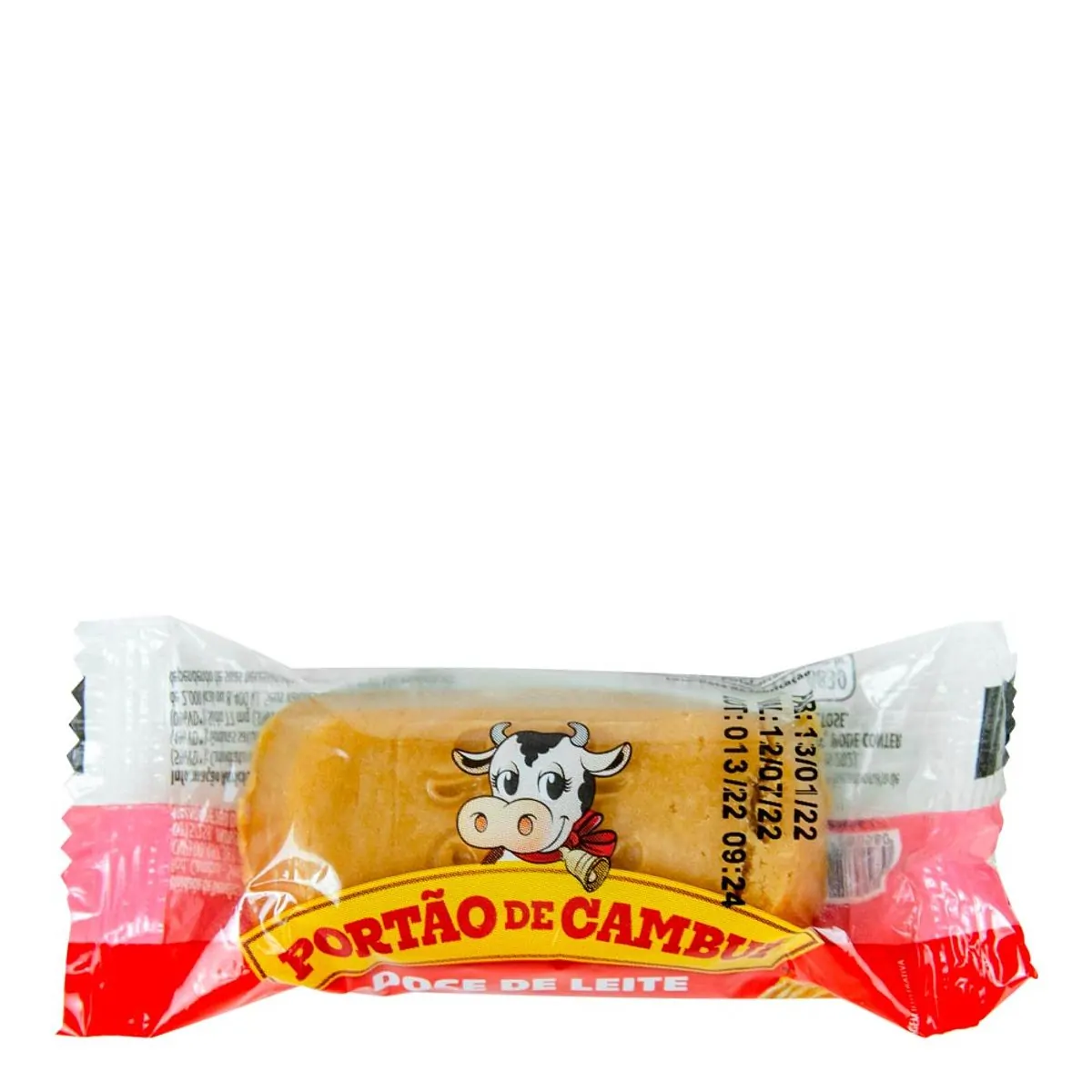 Doce De Leite Tablete Portão De Cambuí Pacote 25g