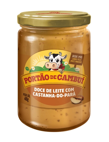Doce Leite Portao Do Cambui C/ Castanha Do Para 410g