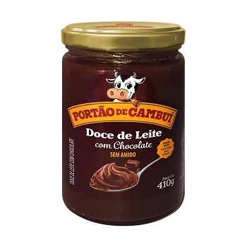 Doce Leite C Choc 410g Portao De Cambui