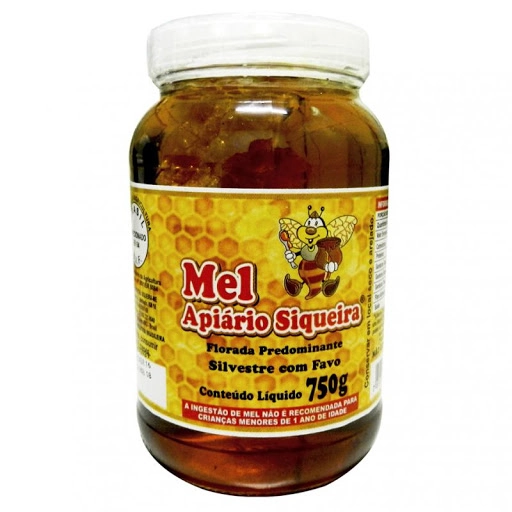 Mel Siqueira 750g Favo Eucalipto Pote Vd
