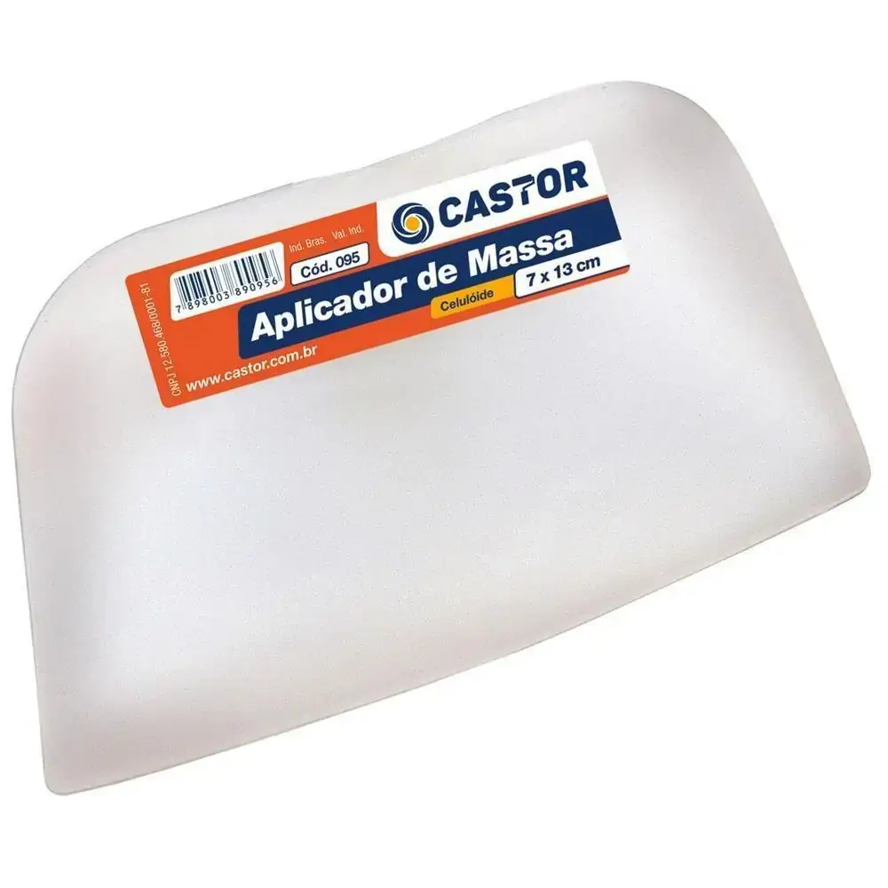 Aplicador em Plástico para Massa Branco