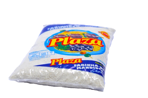 Farinha De Mandioca Plaza Grossa 1kg