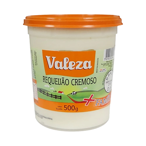 Requeijao Cremoso Valeza 500g