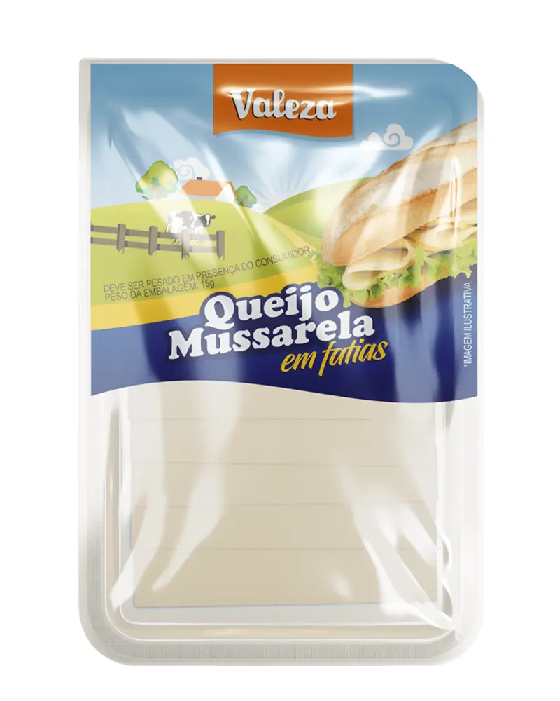 Queijo Valeza 150g Mussarela Fatiada
