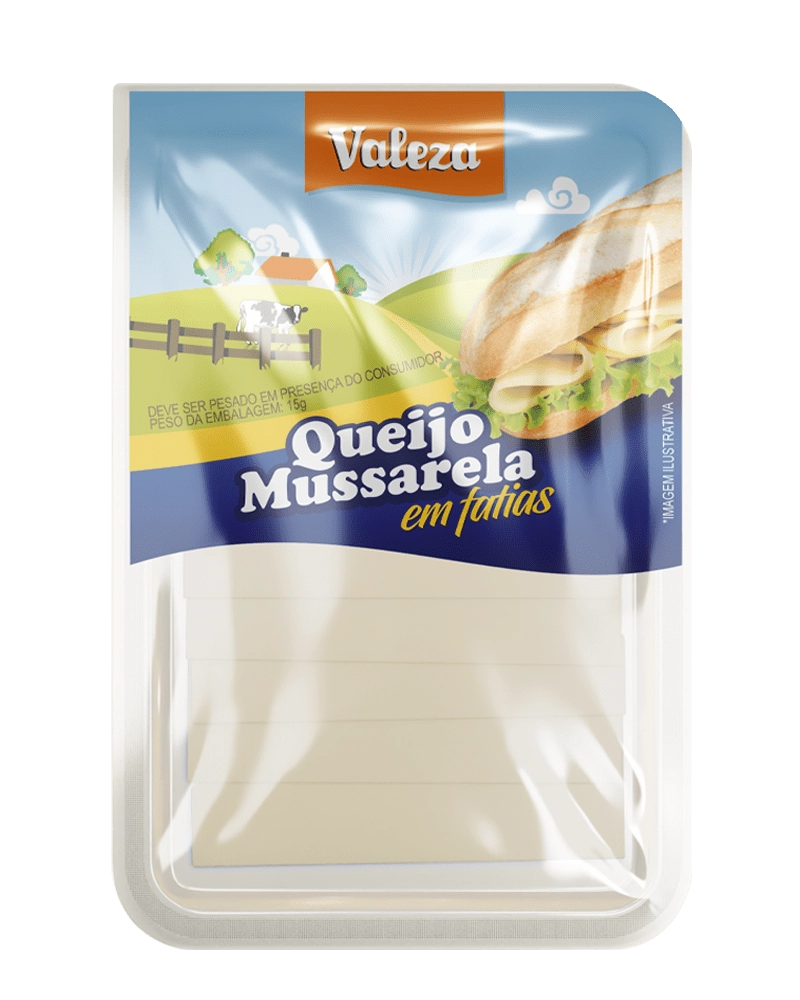 Queijo Valeza 150g Mussarela Fatiada