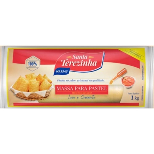 Massa P/pastel O Pasteleiro 1kg