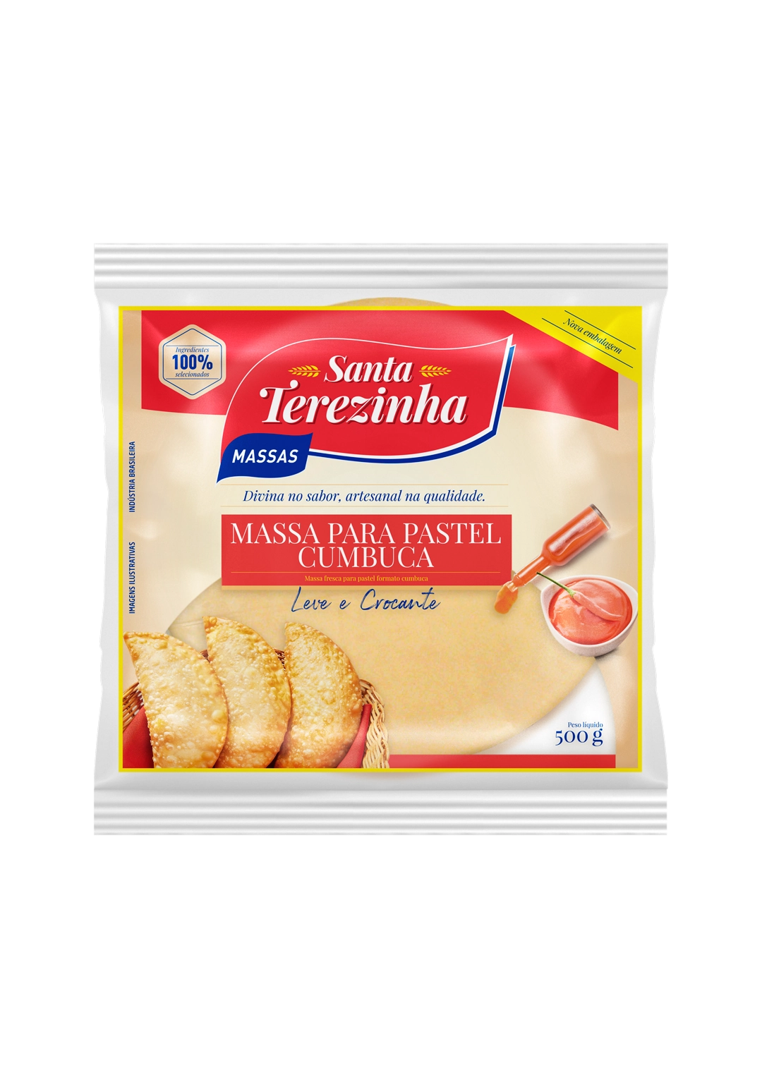 Massa Santa Terezinha Pastel Cumbuca