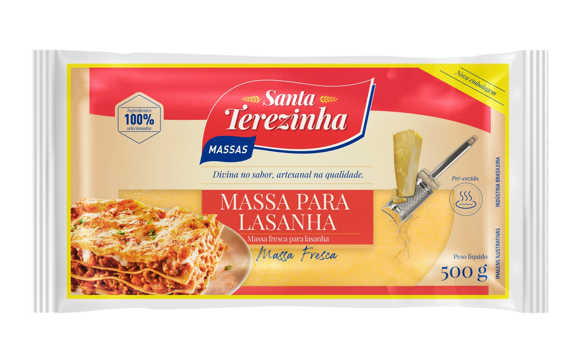 Massa Lasanha O Pasteleiro