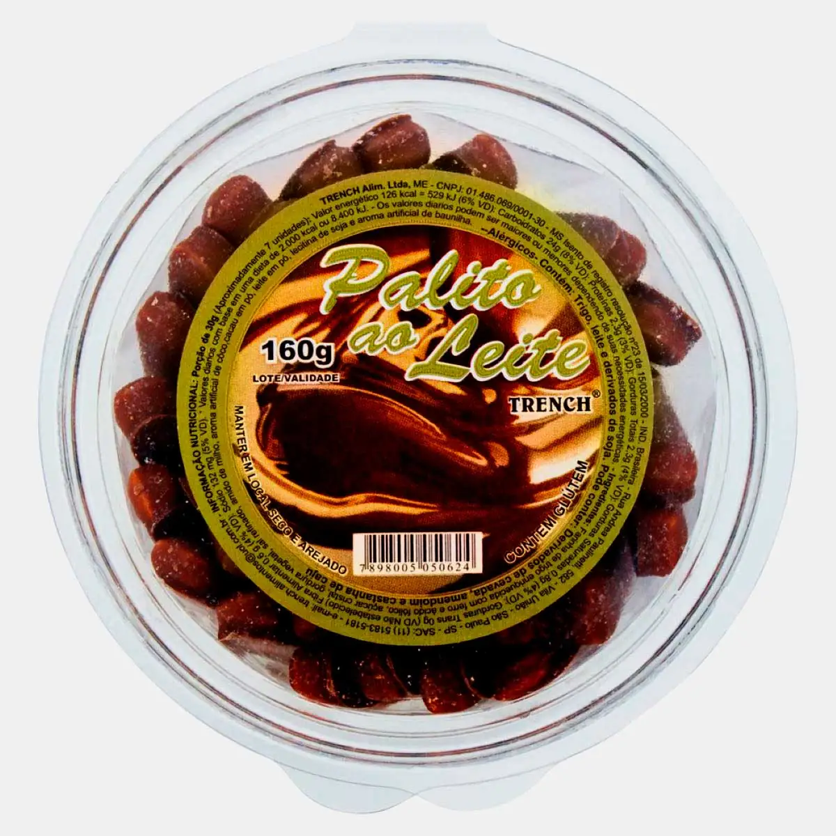 Palito Coberto com Chocolate TRENCH 160g