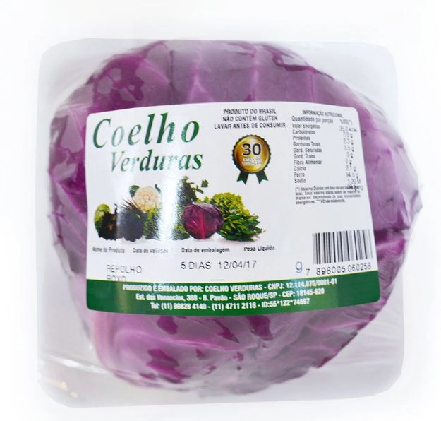 Repolho Roxo Hidr Unidade
