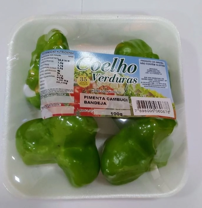 Feira Bd C Verduras Pimenta Cambuci 100g