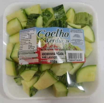 Abobrinha Picada Coelho