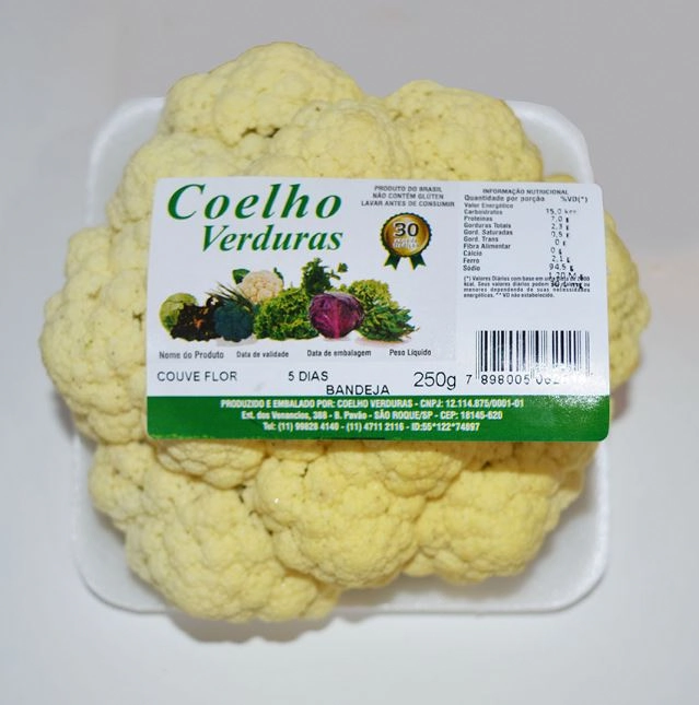 Couve Flor Bandeja Coelho