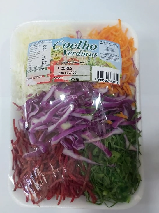 Salada 5cores Coelho Unidade