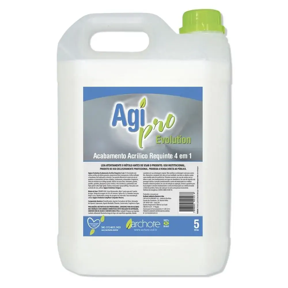 Agipro Evolution Acabamento Acrilico Req 4x1 5l