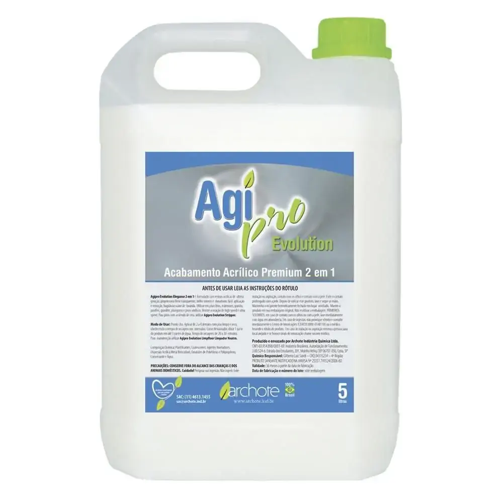 Cera Liq. Archote Evolution Impermeab. 5lt Incolor Gl
