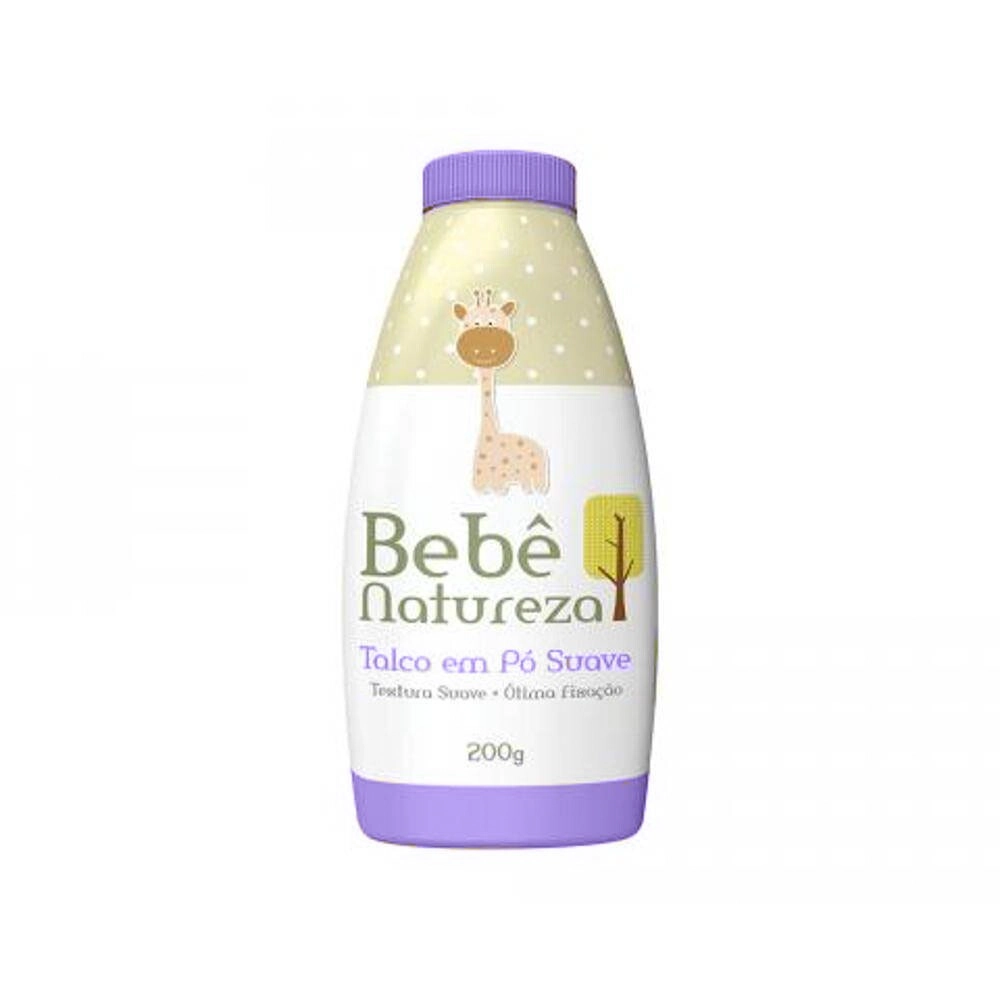Talco Bebe Natureza Em Po Lavanda Do Campo 200g