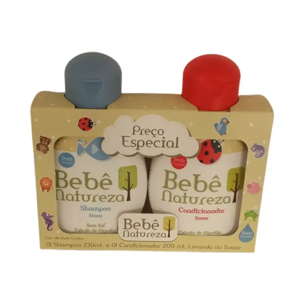 Kit Bebe Nat Suave Sh 230 Cond 200ml