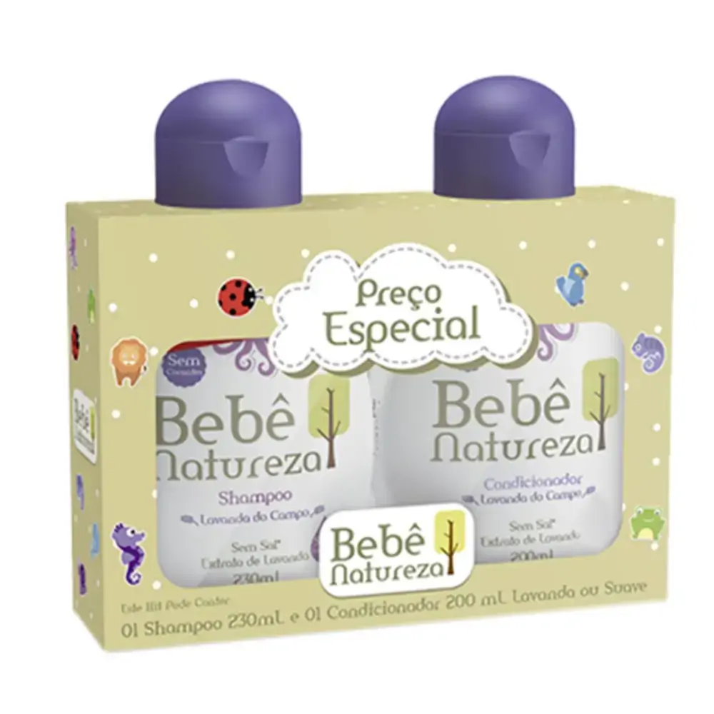 Kit Bebe Nat Lav Sh 230 Cond 200ml