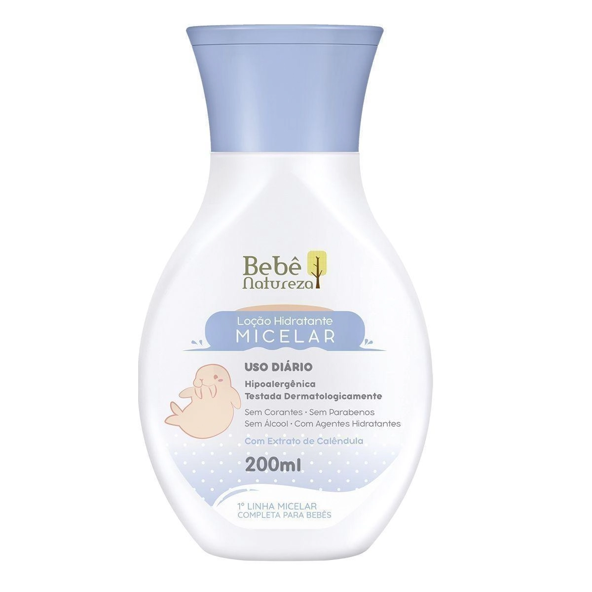 Loção Hidratante Micelar BEBÊ NATUREZA 200ml