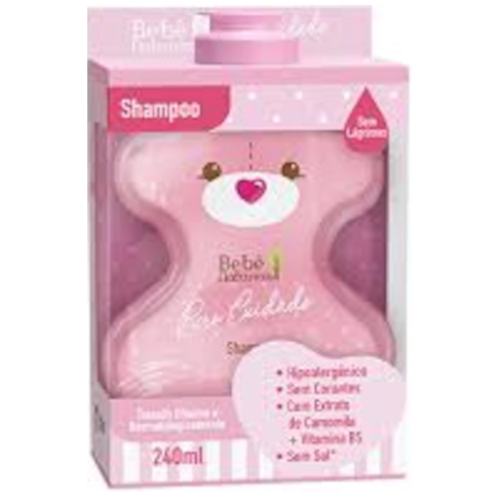 Bebe Natureza P Cuidado Sh Rosa