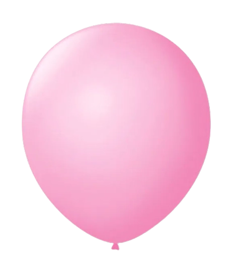 Balao Moranguinho C/50 Rosa Baby