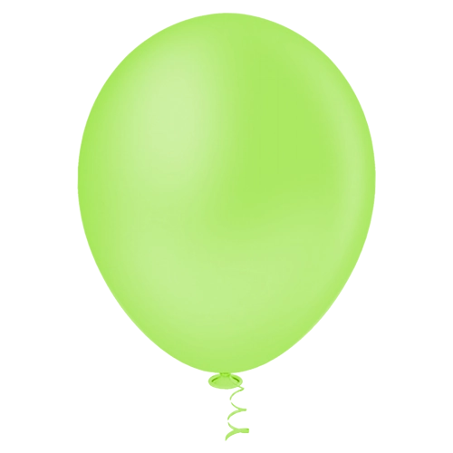 Balao Moranguinho C/50 Liso Verde Limao