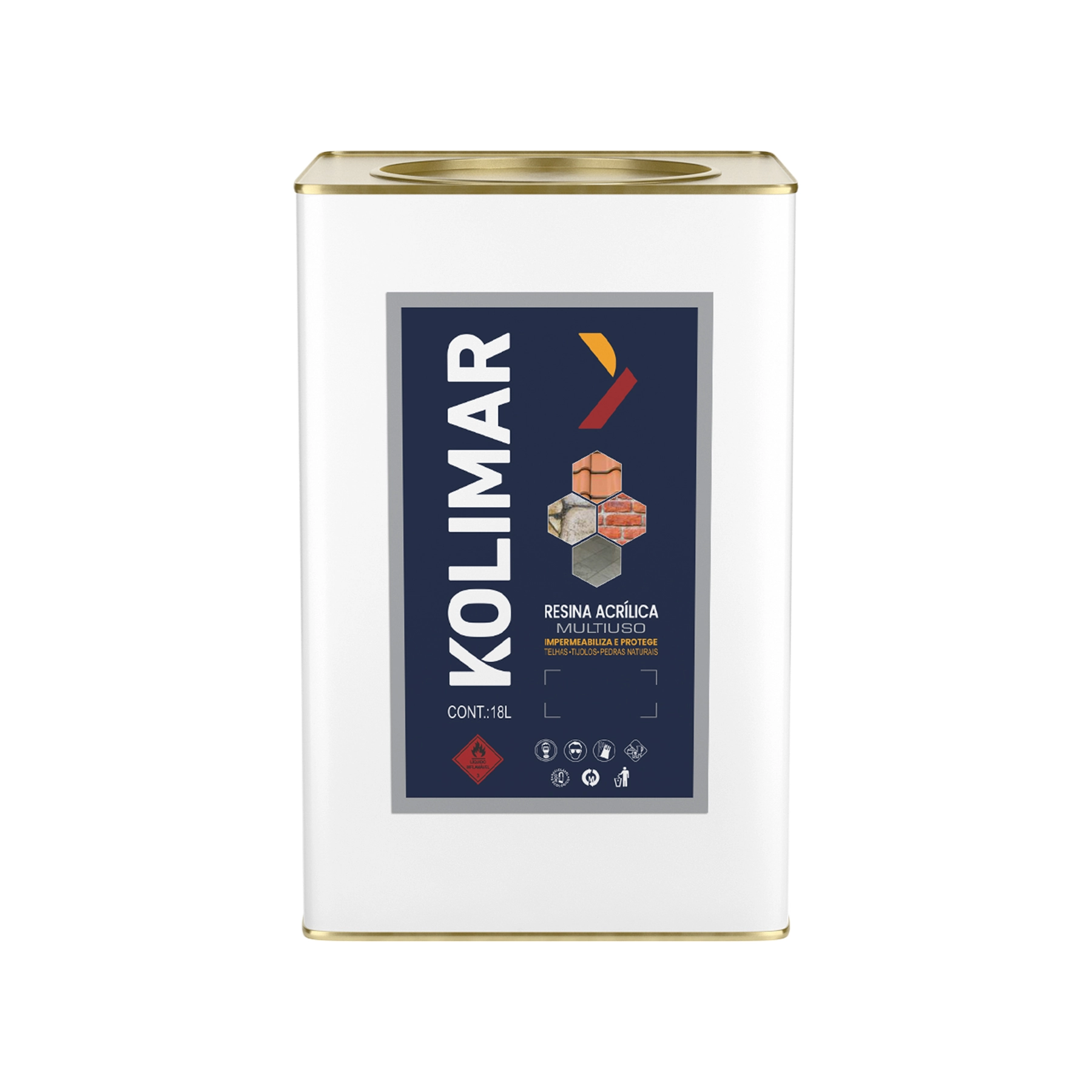 Resina Acrílica 18L Kolimar