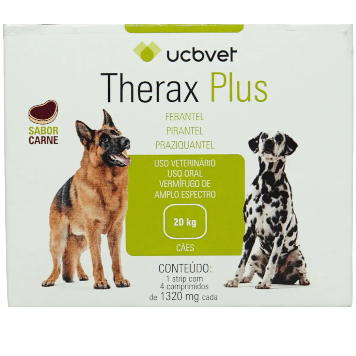 Therax Plus 1320 Mg 04 Comprimidos