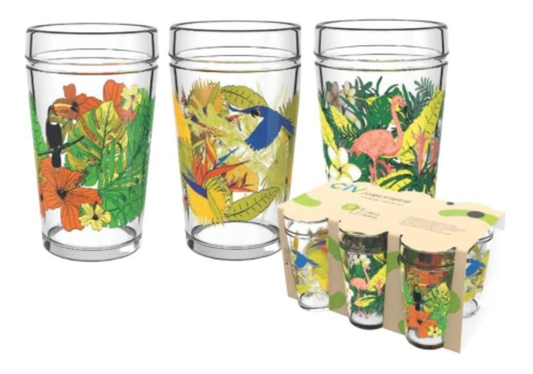 Copo Allmix Multiuso Tropical