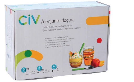 Conjunto Docura C/18 Pcs