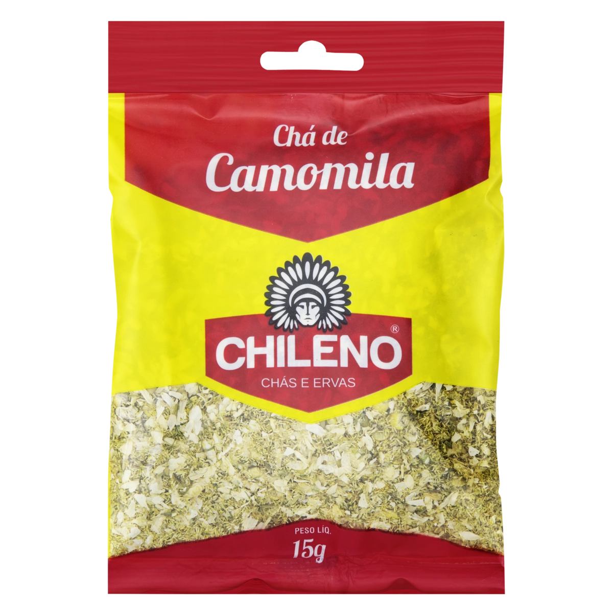 Chá De Camomila Chileno Pacote 15g