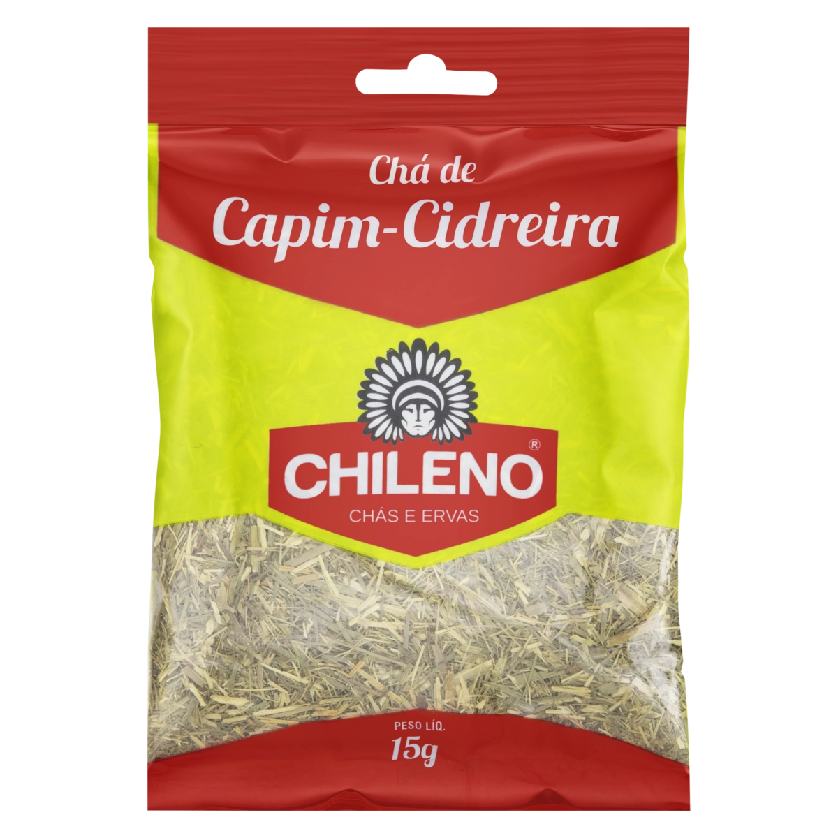 Chá De Capim Cidreira Chileno Pacote 15g