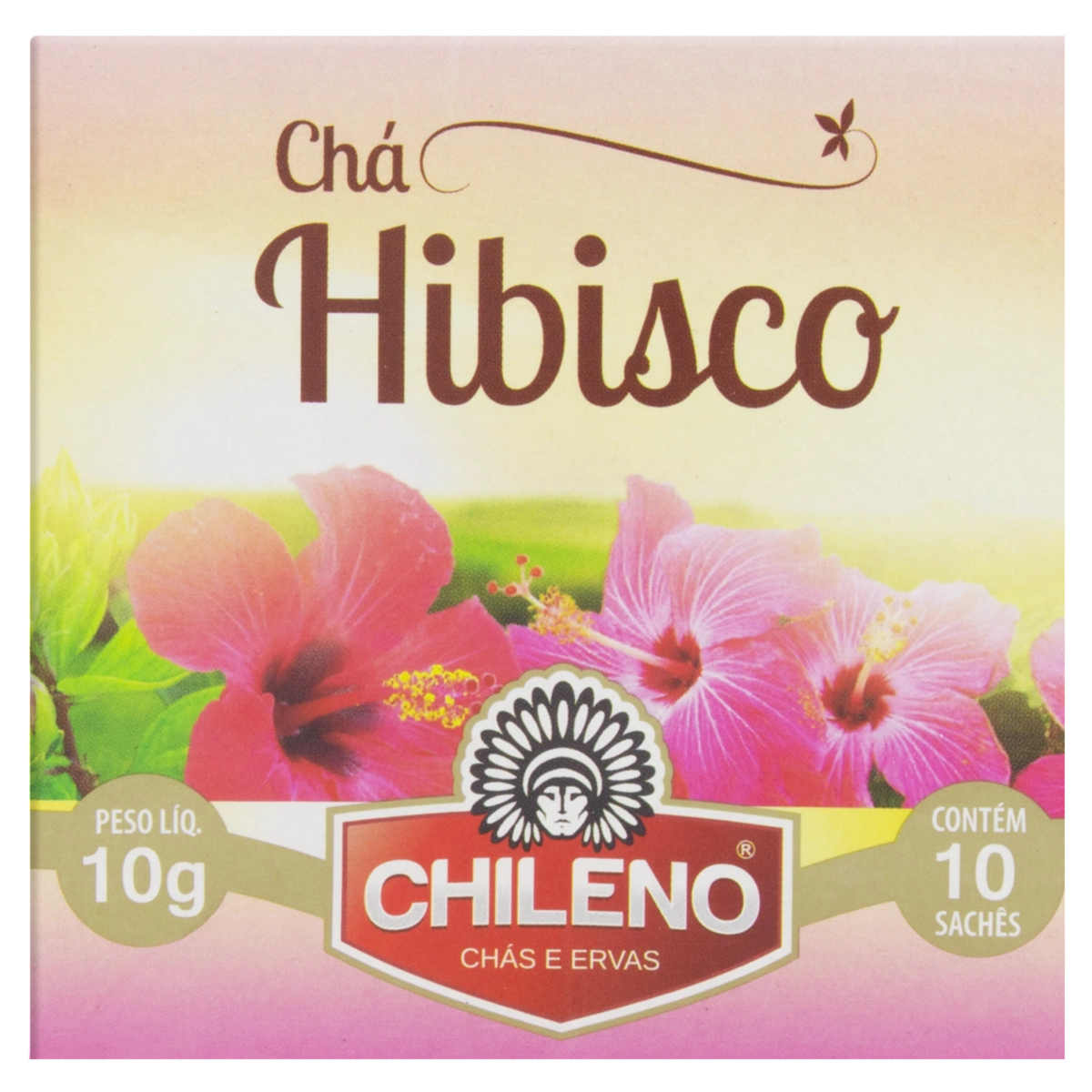Chá De Hibisco Chileno Caixa 10g 10 Unidades