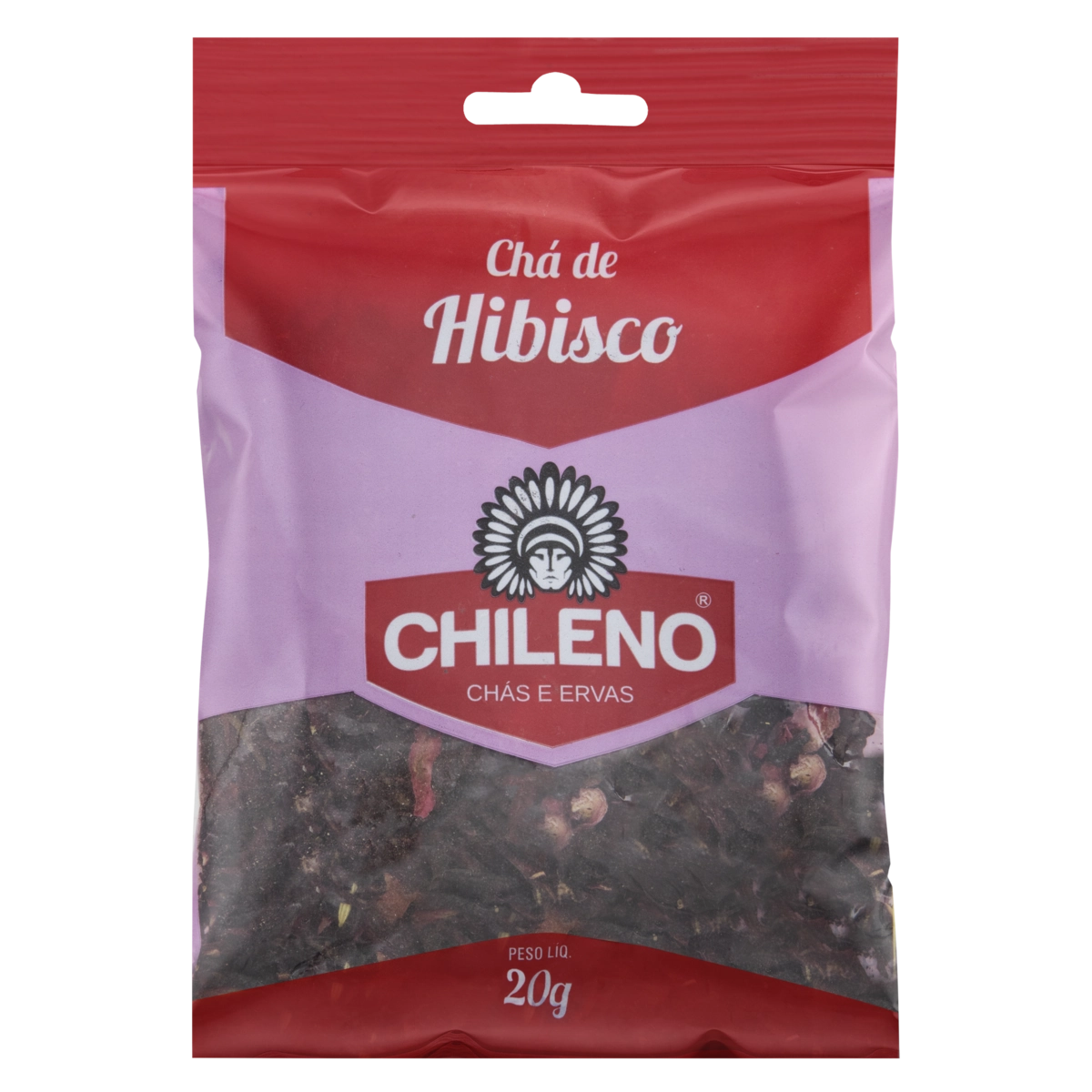 Chá De Hibisco Chileno Pacote 20g