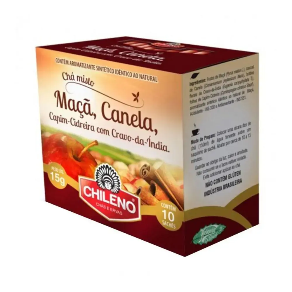 Cha Maca E Canela 15g Chileno