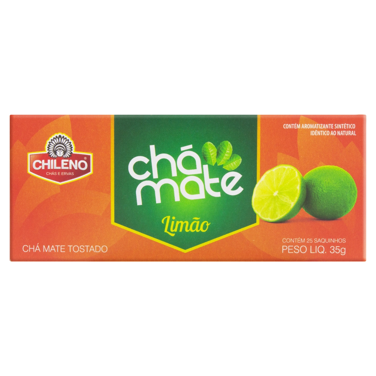 Chá Mate Limão Chileno Caixa 35g 25 Unidades