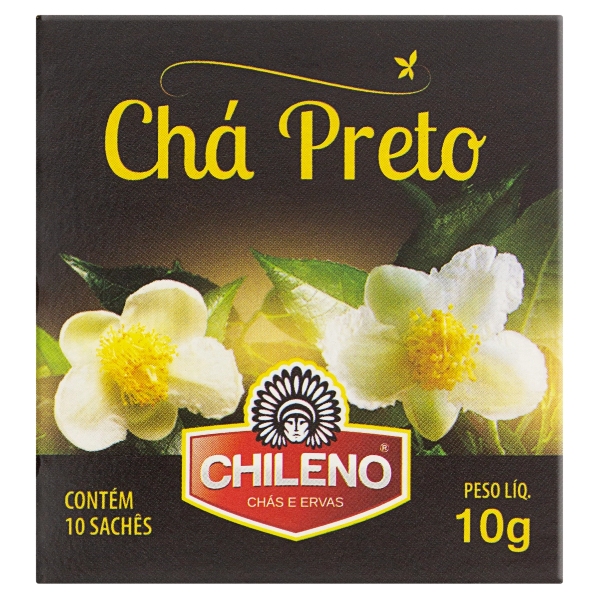Chá Preto Chileno Caixa 10g 10 Unidades