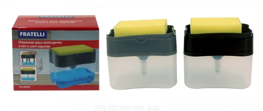Dispenser Detergente 2 Em 1 Esponja Co8429243 Euroquadros