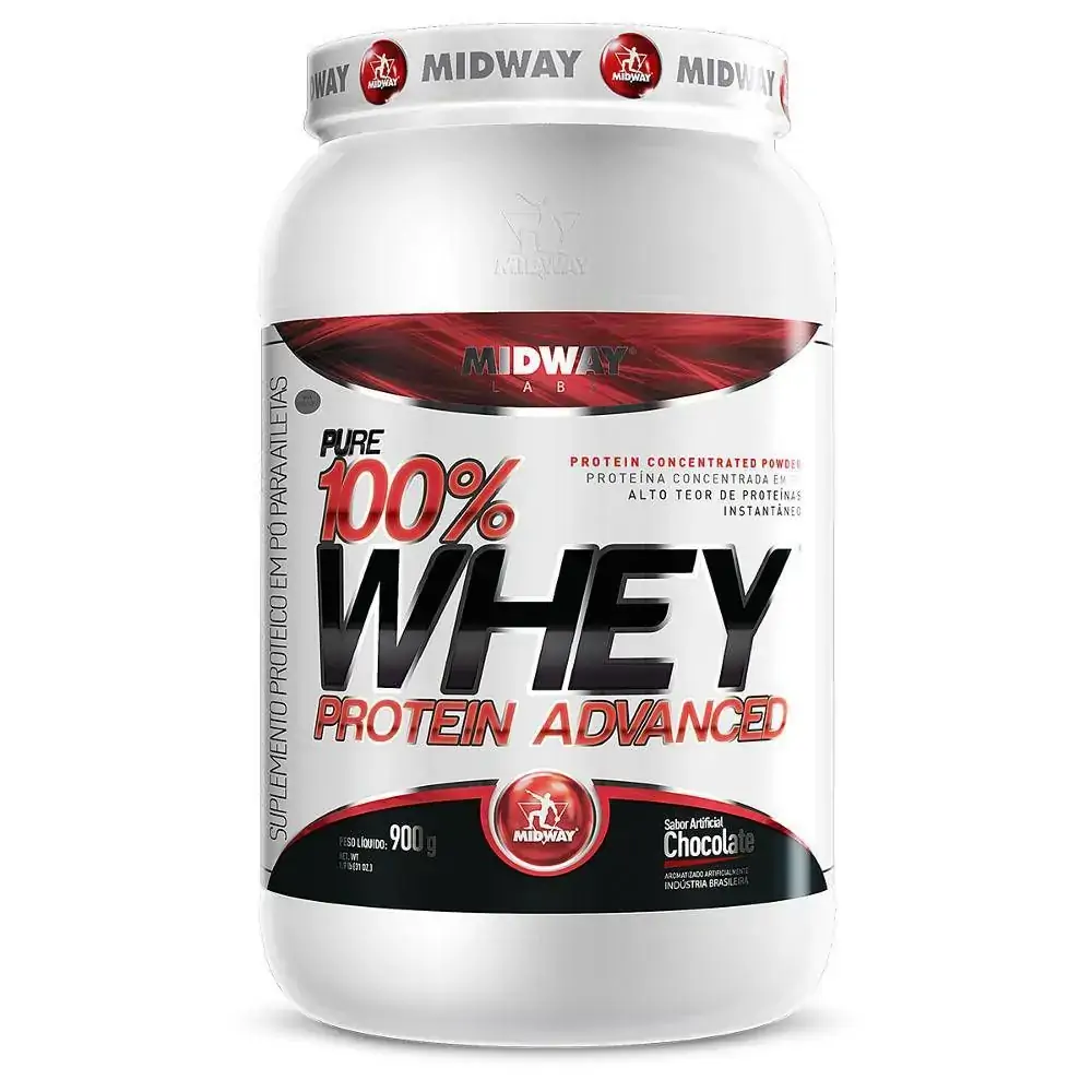 Midway Whey Ad Protein 900gr 100 Chocolate